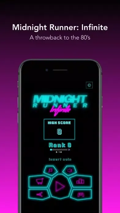 Tangkapan layar Midnight Runner Infinite