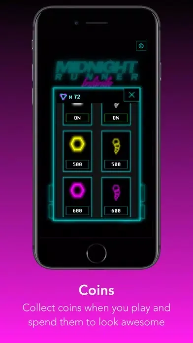 Tangkapan layar Midnight Runner Infinite