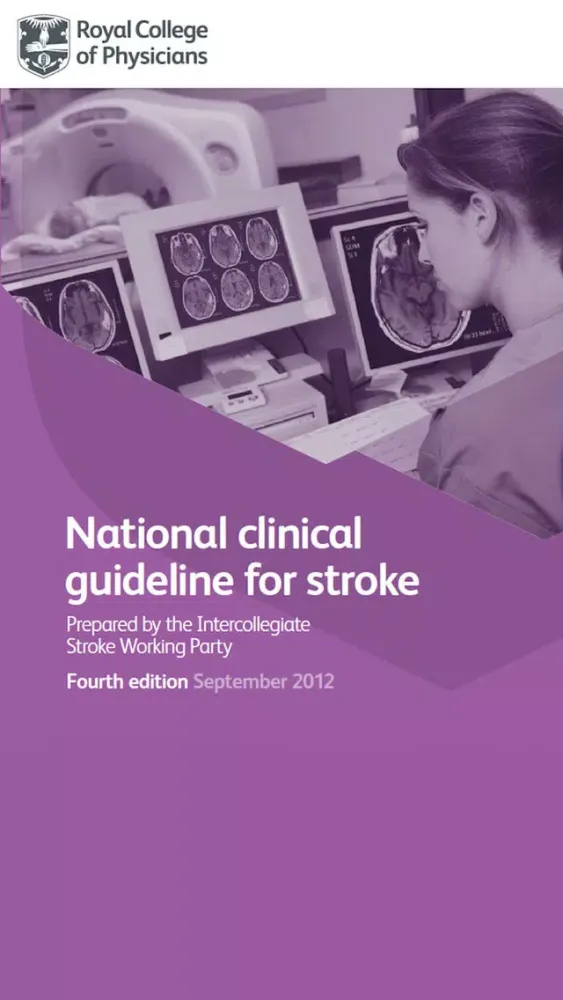 Capturas de tela do RCP Stroke Guideline 2012 – Patient and Carer