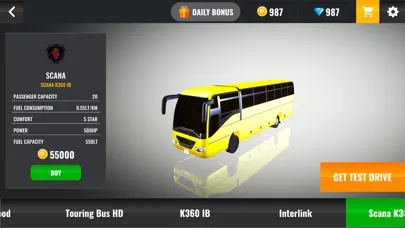 Bus Travel Drive Simulator स्क्रीनशॉट