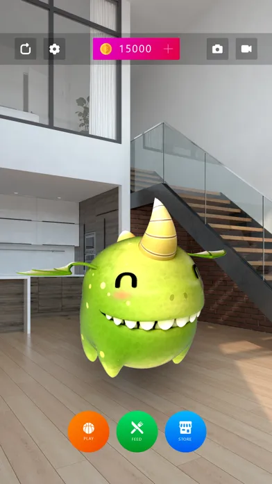 AR Dragons - Augmented Pets应用截图