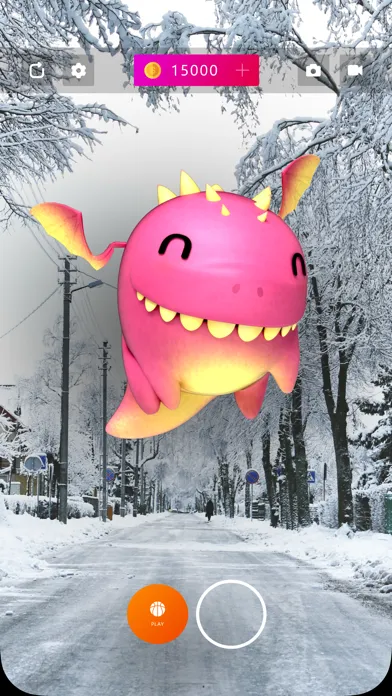 AR Dragons - Augmented Pets应用截图