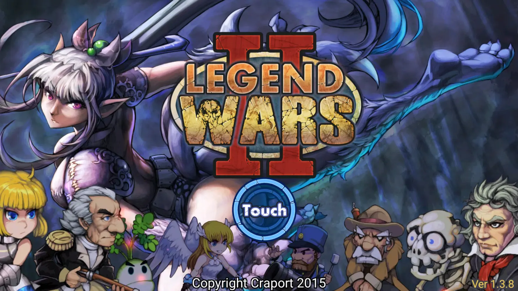 Ảnh chụp màn hình của Legend Wars2