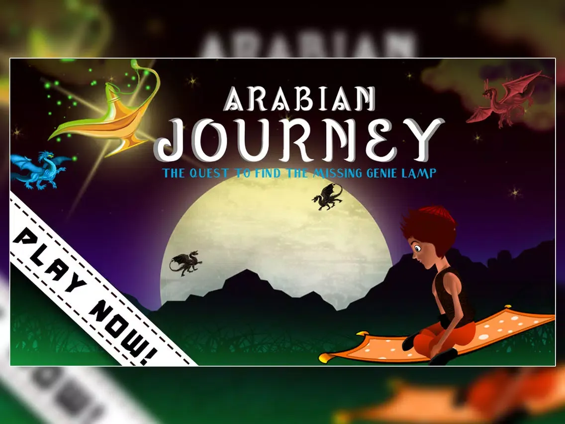 Capturas de tela do Arabian Journey : The Quest to Find The Missing Genie Lamp iPad 