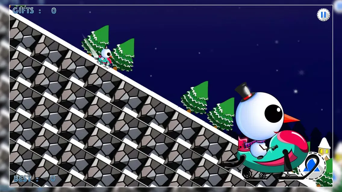 Iceberg the Cute Snow Man : The Fun Free Winter Race Game - Free Edition Screenshots