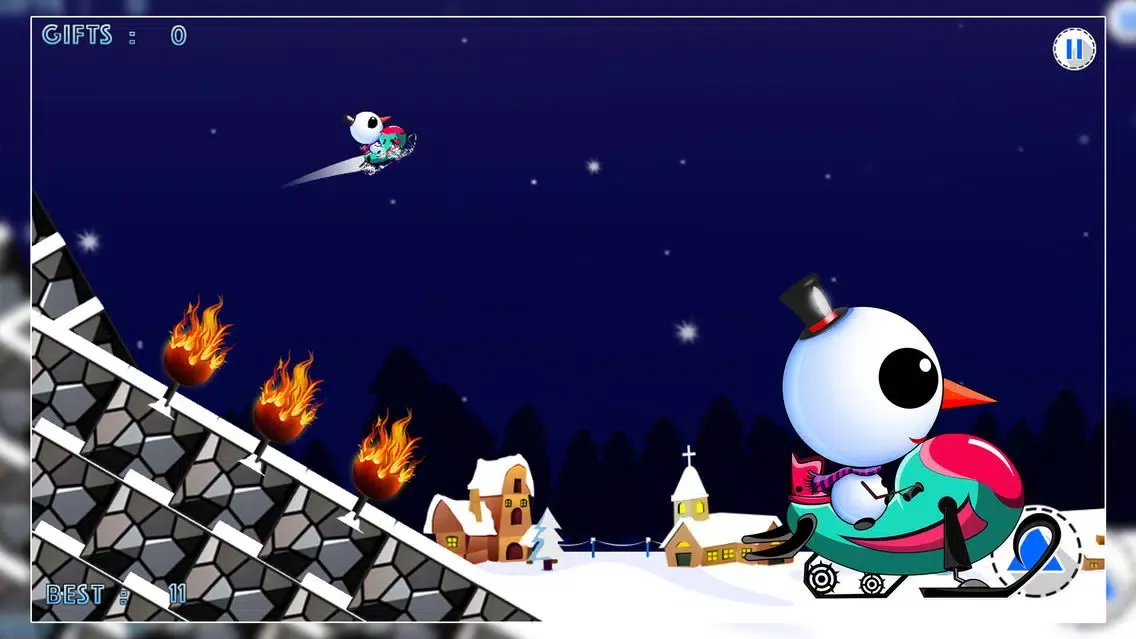 Iceberg the Cute Snow Man : The Fun Free Winter Race Game - Free Edition Screenshots