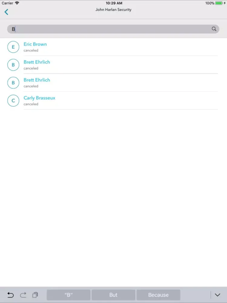 Screenshot di My Utilities Affiliates iPad 
