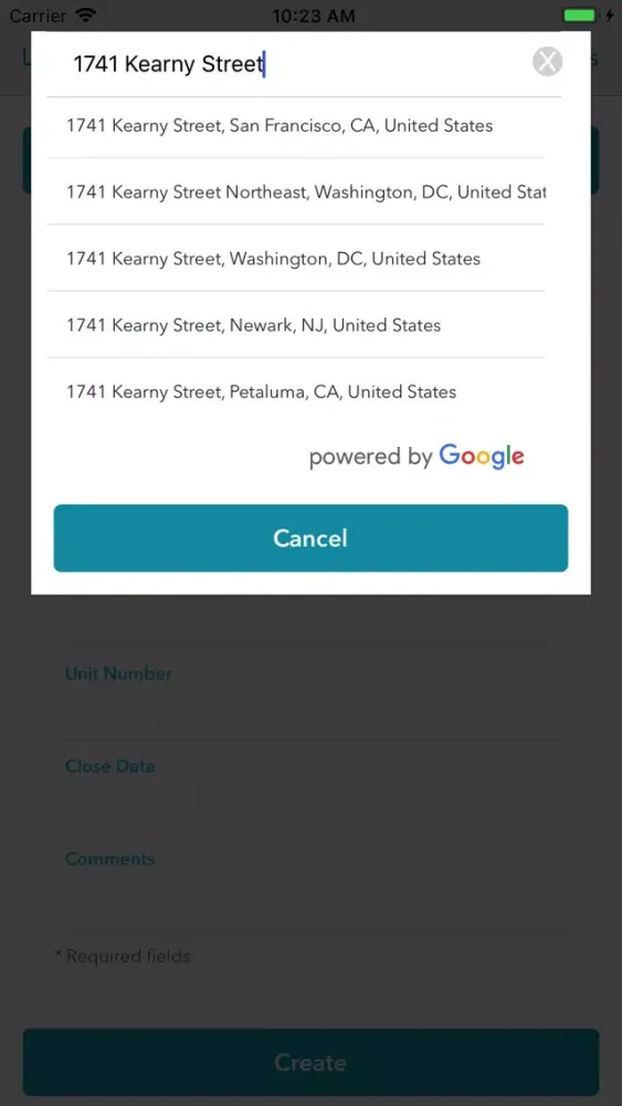 Screenshot di My Utilities Affiliates