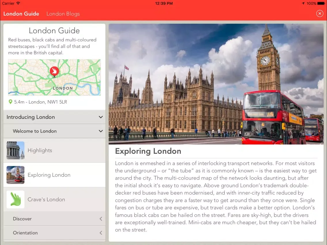 Crave World iPad  Ekran Görüntüleri