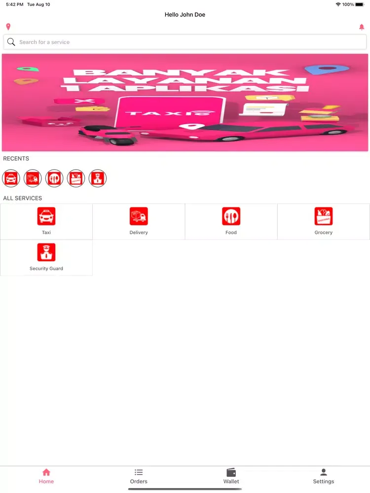 Crave User iPad 应用截图