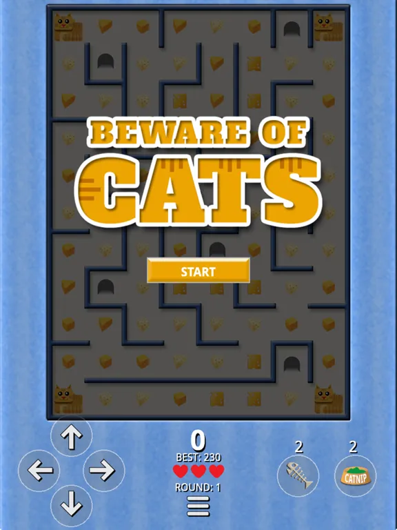 Beware Of Cats : Maze Runner iPad  Screenshots