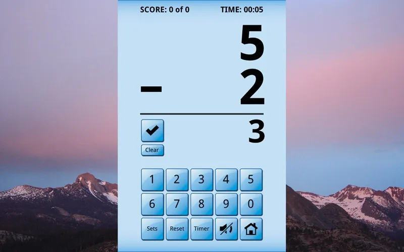Captures d'écran de Math Whiz Flash Cards