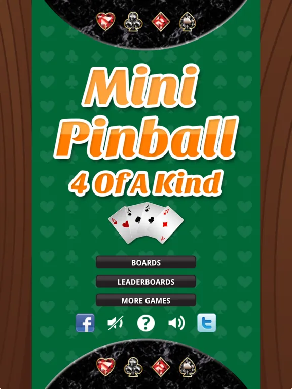 Tangkapan layar Mini Pinball 4 Of A Kind iPad 