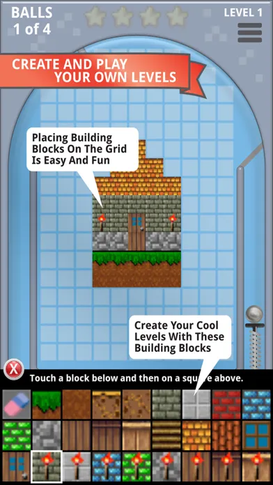 Capturas de pantalla de Pinball Block Breaker Craft!