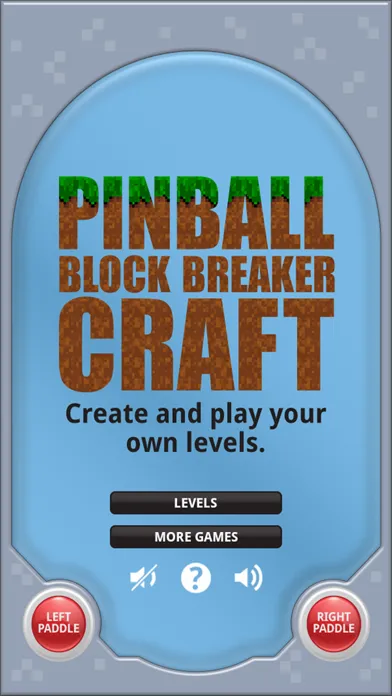 Capturas de pantalla de Pinball Block Breaker Craft!