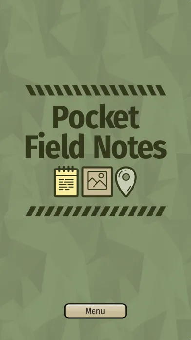 Pocket Field Notes 스크린샷