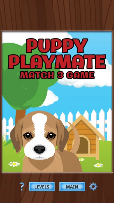 Puppy Playmate Match 3 Game স্ক্রিনশট
