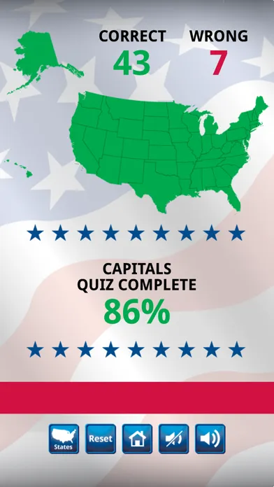 Best US States & Capitals Quiz স্ক্রিনশট