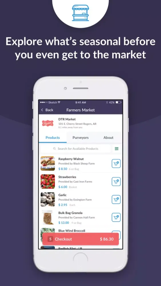 DTR Market Screenshots