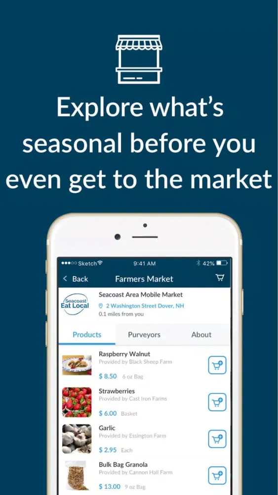 Captures d'écran de Seacoast Area Mobile Market