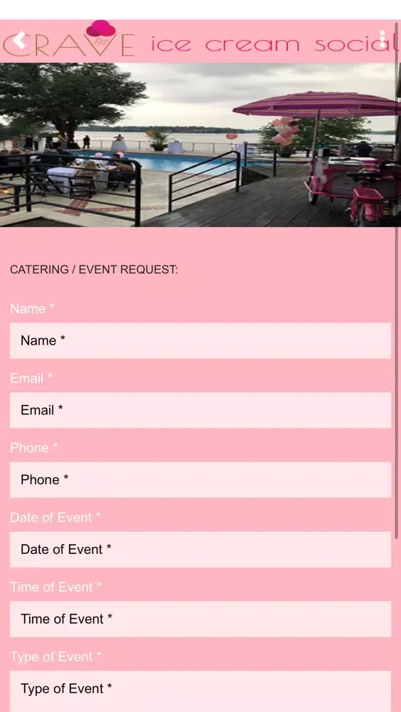 Capturas de tela do CRAVE Ice Cream Social