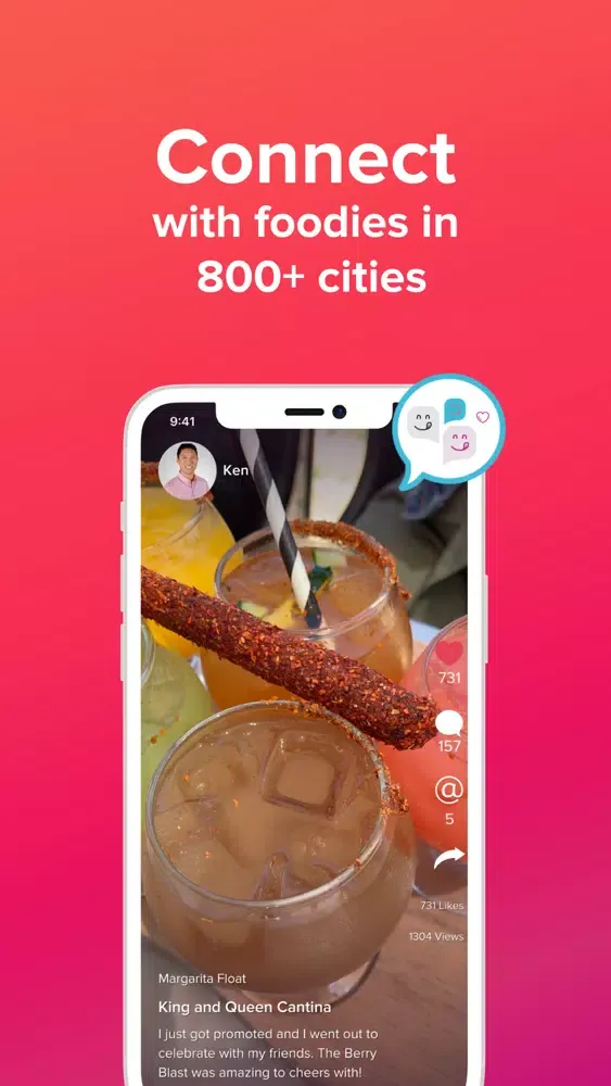 Crave It: A Social Food App スクリーンショット