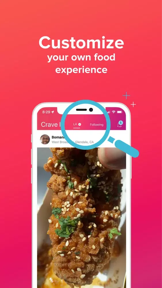 Crave It: A Social Food App スクリーンショット