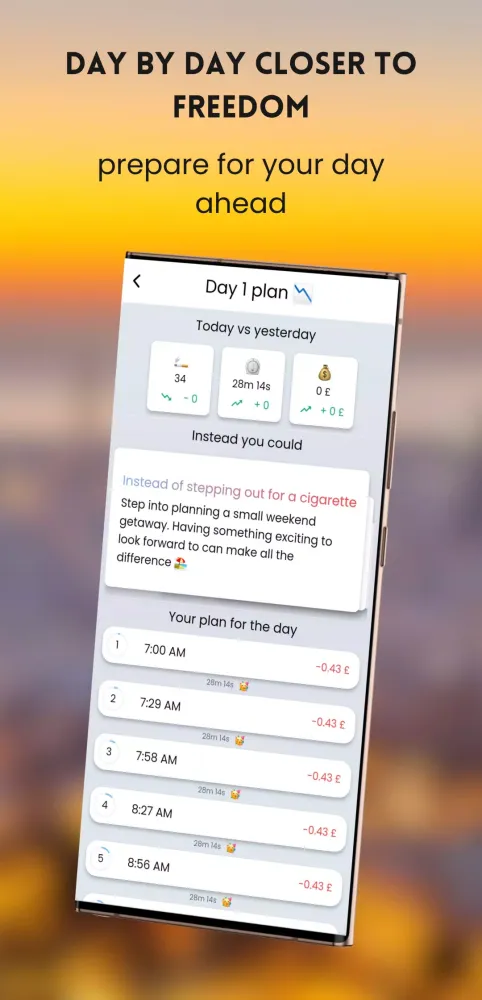 Screenshot di CLM - Quit Smoking Gradually