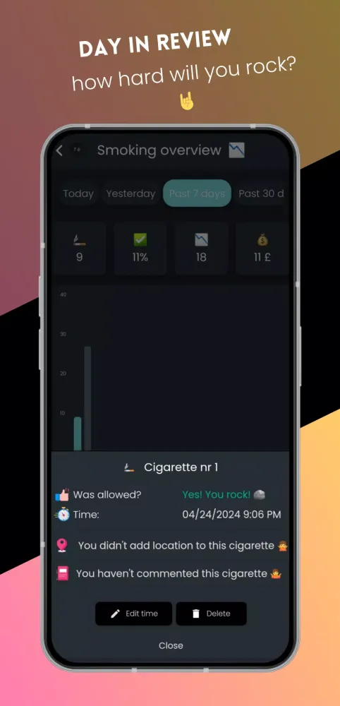Screenshot di CLM - Quit Smoking Gradually