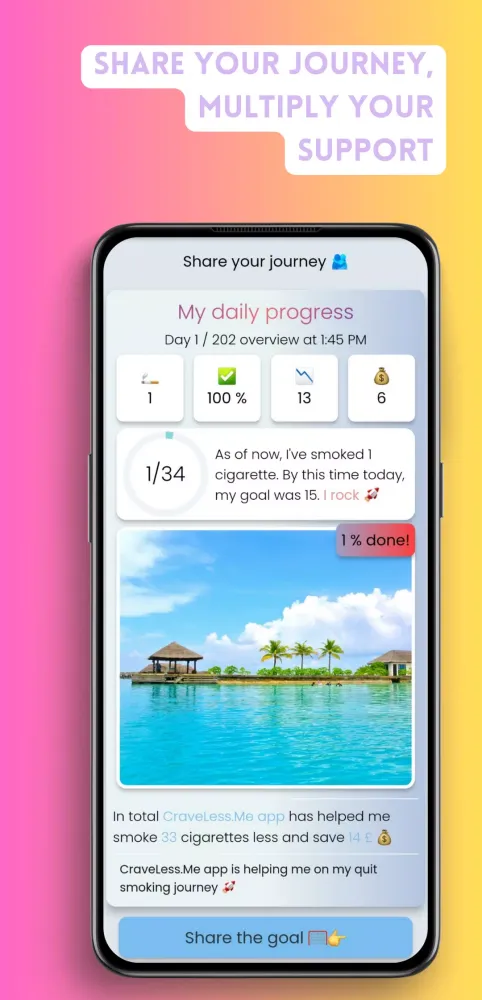 Screenshot di CLM - Quit Smoking Gradually