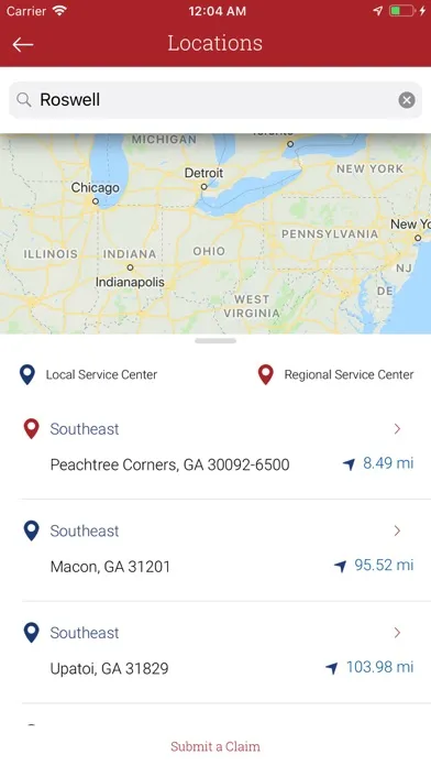 Zrzuty ekranu Crawford Directory