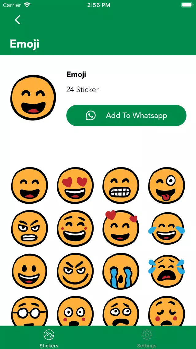 ภาพหน้าจอของ Sticker Packs - Messages Apps