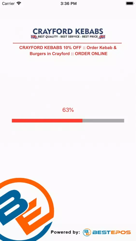 Tangkapan skrin Crayford Kebabs