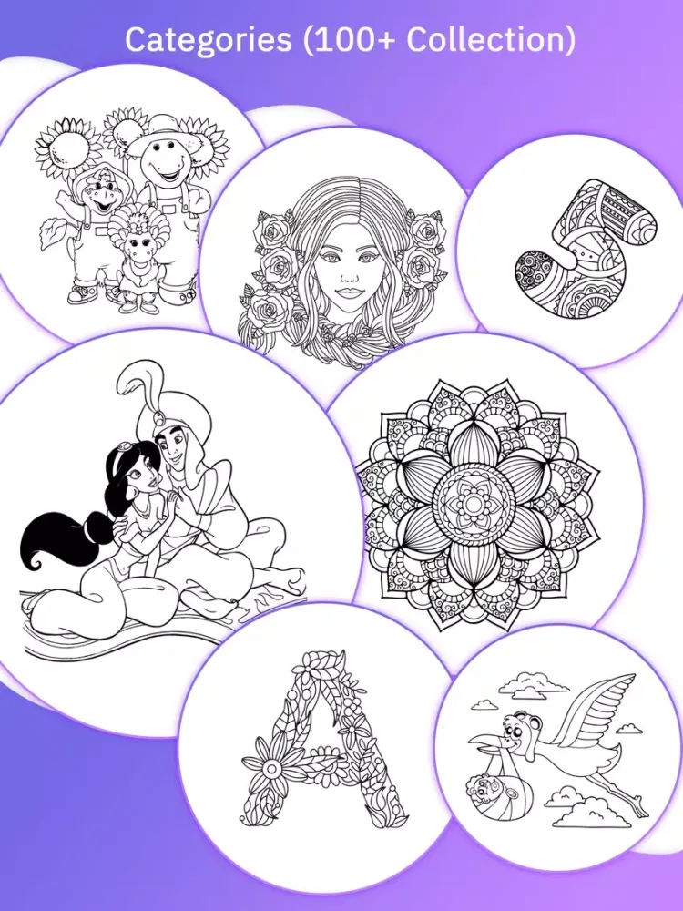 Скриншоты EasyColor and Drawing iPad 