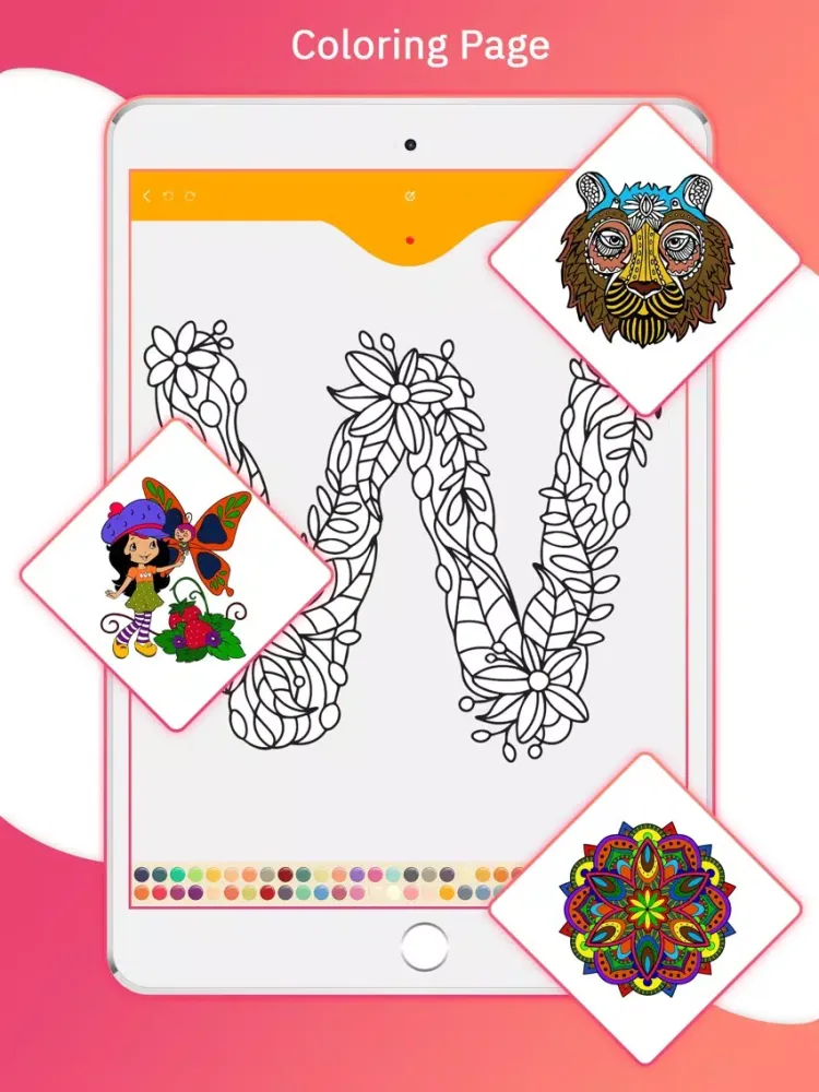 Скриншоты EasyColor and Drawing iPad 