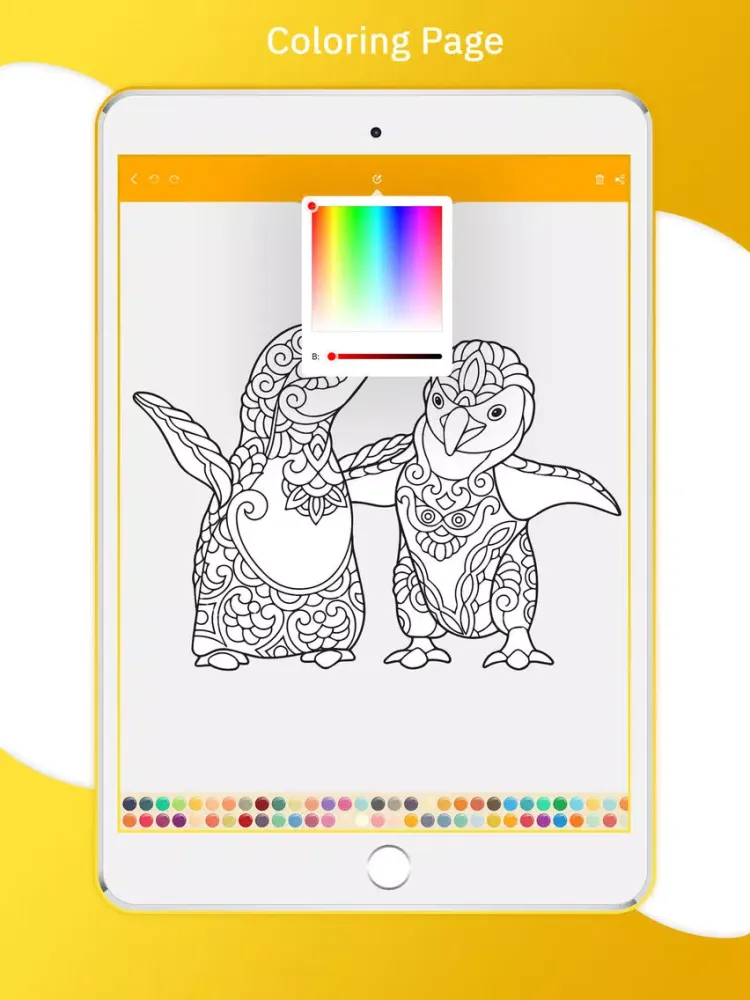Скриншоты EasyColor and Drawing iPad 