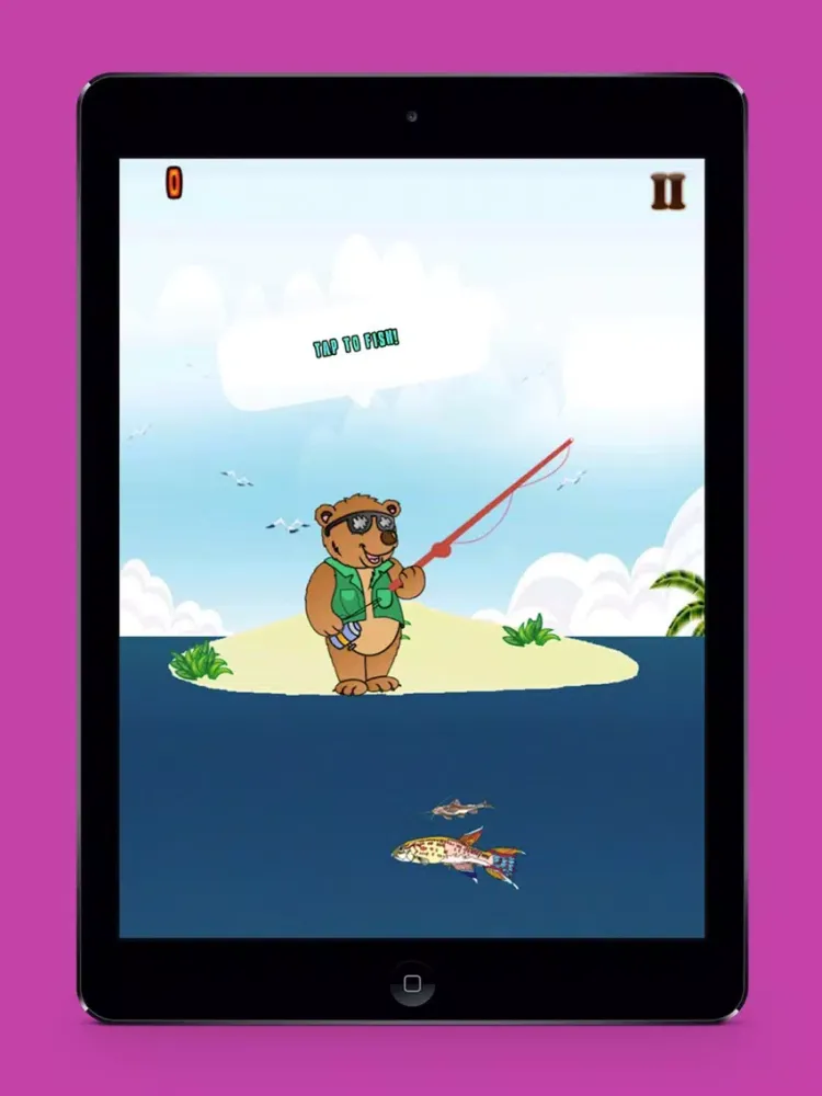 Big Bear Fishing Salmon Adventure iPad  Screenshots