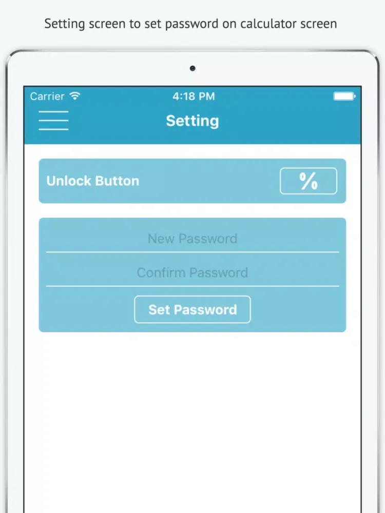 Private Calculator - File Hider, Secret Photos, Browser, Contacts, Notes, Audio, Video iPad  स्क्रीनशॉट