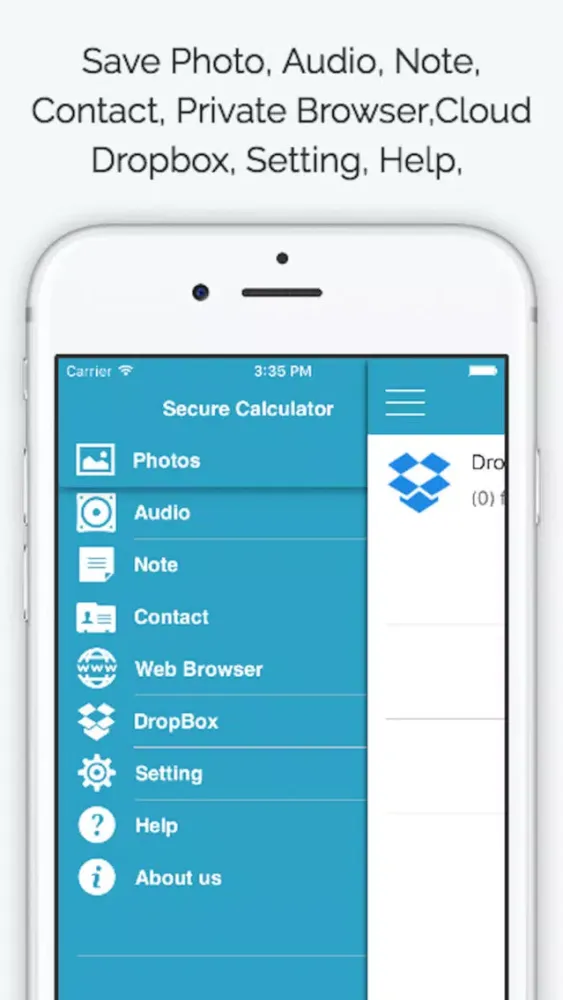 Private Calculator - File Hider, Secret Photos, Browser, Contacts, Notes, Audio, Video स्क्रीनशॉट