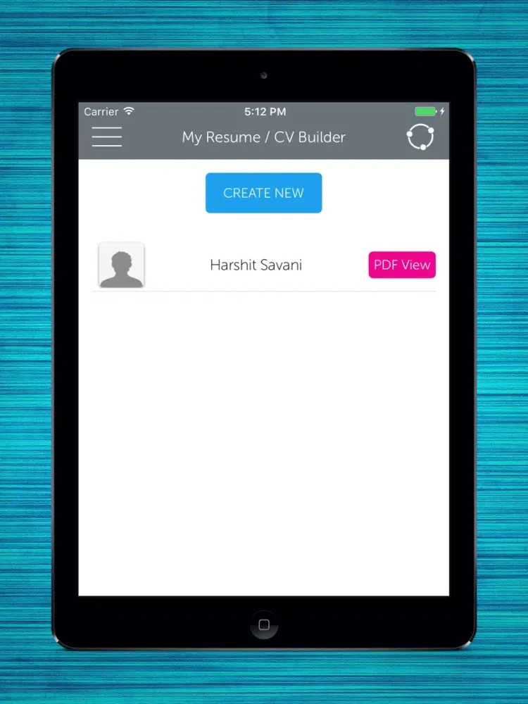 ภาพหน้าจอของ CV Maker Pro : Resume Designer with PDF iPad 