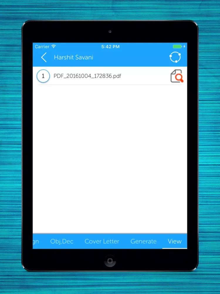 ภาพหน้าจอของ CV Maker Pro : Resume Designer with PDF iPad 