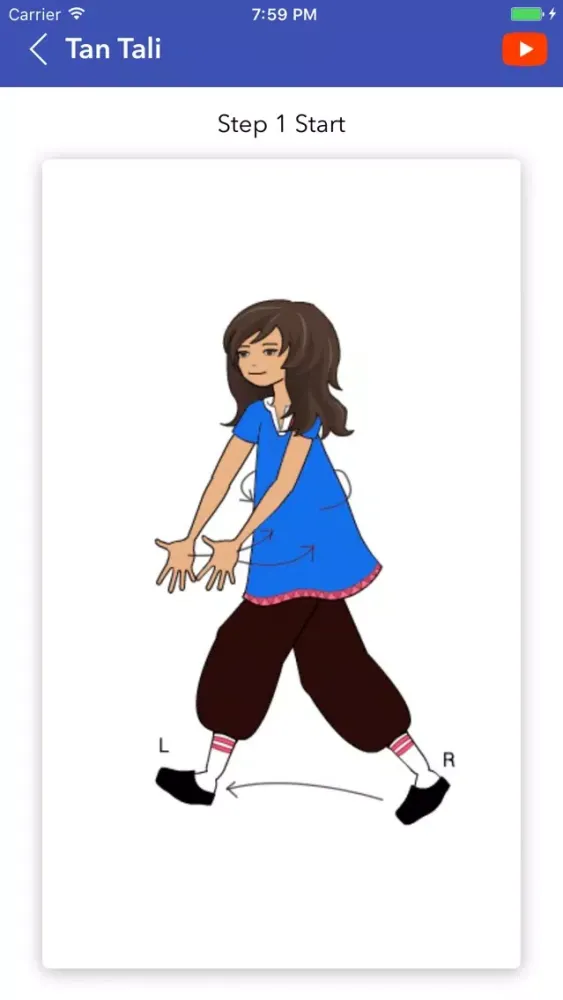 Learn Garba Steps - Video with steps Ekran Görüntüleri