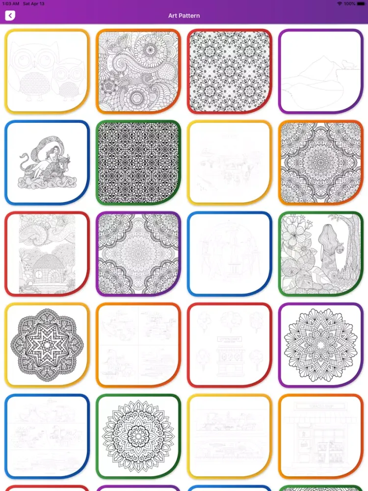 Tangkapan layar Master Colorbook: Art Book iPad 