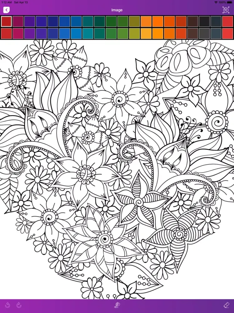 Tangkapan layar Master Colorbook: Art Book iPad 