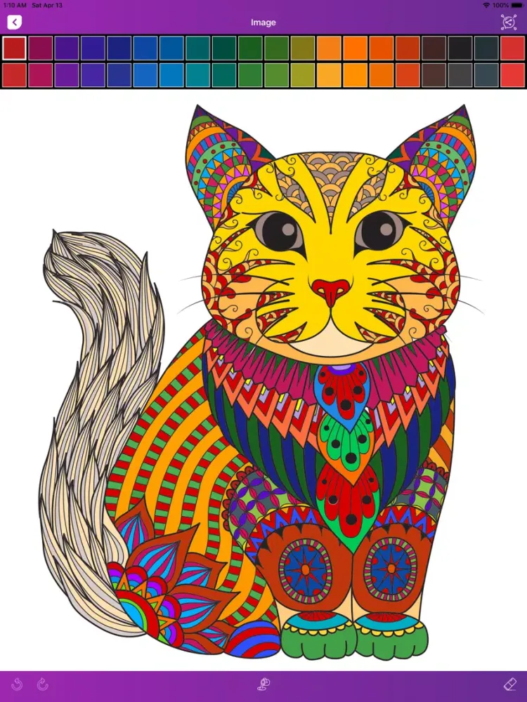Tangkapan layar Master Colorbook: Art Book iPad 
