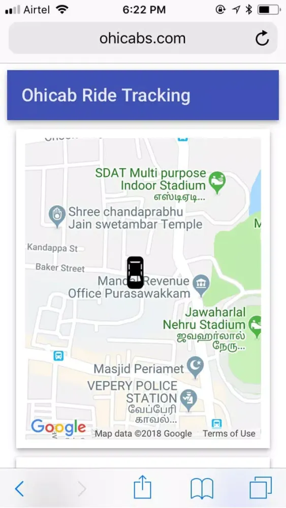 Zrzuty ekranu OHi Cabs