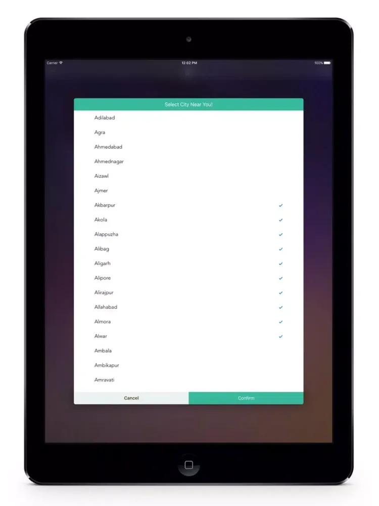 Capturas de tela do Online Fuel Price Pro India iPad 