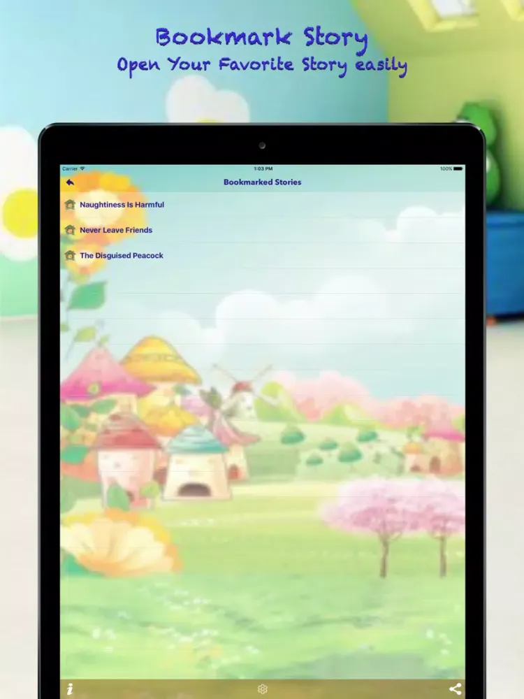 ภาพหน้าจอของ Short Story - Text & Audio iPad 