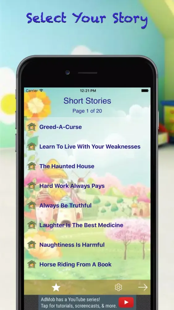 ภาพหน้าจอของ Short Story - Text & Audio