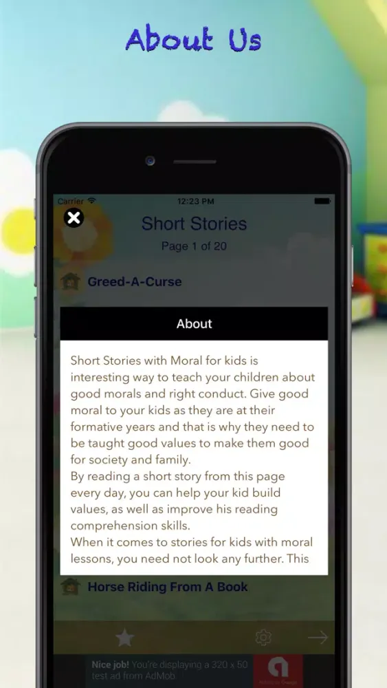 ภาพหน้าจอของ Short Story - Text & Audio